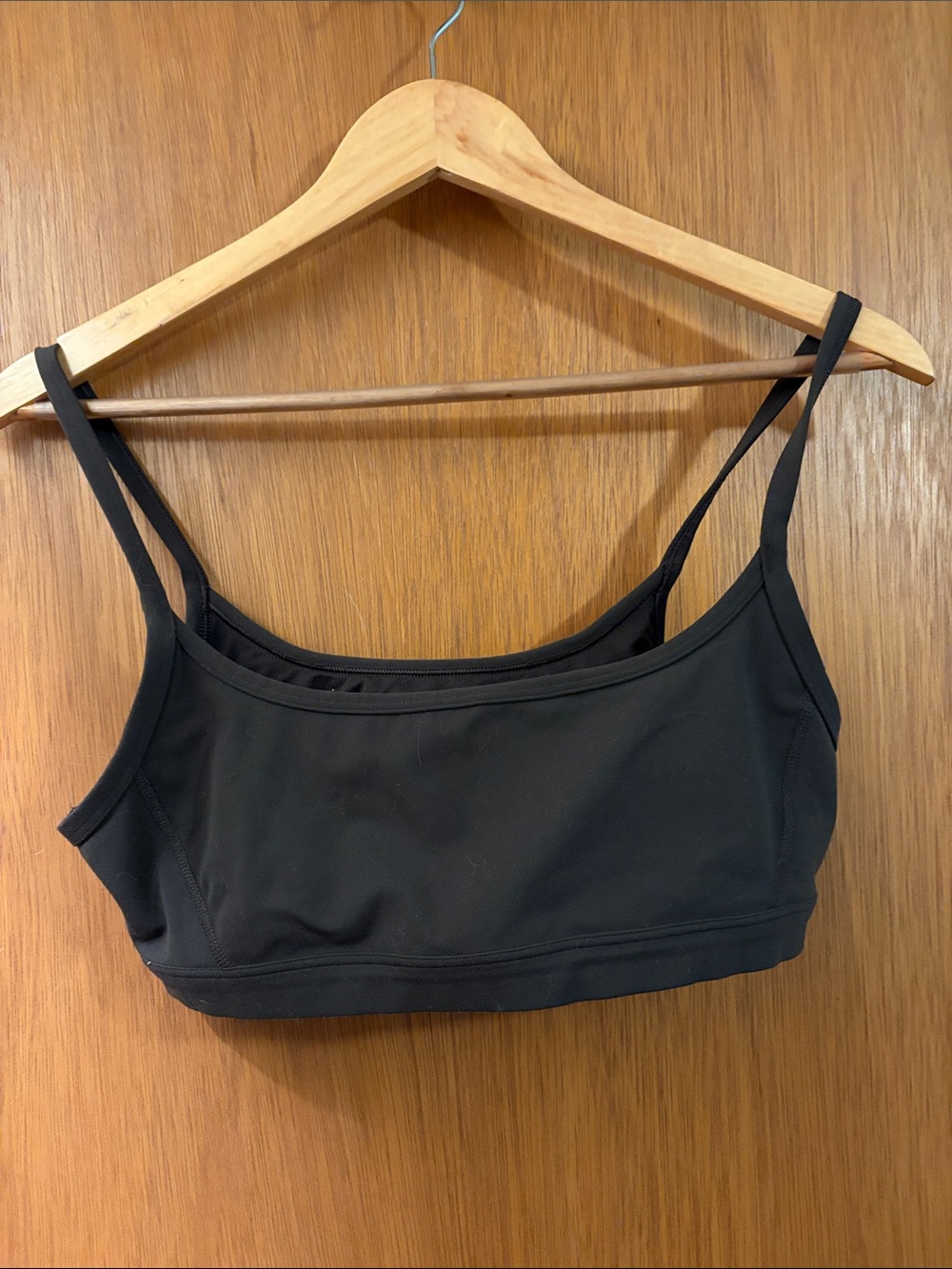 Athleta, SQUARE NECK BRA, Tuffle color, size M A-C
